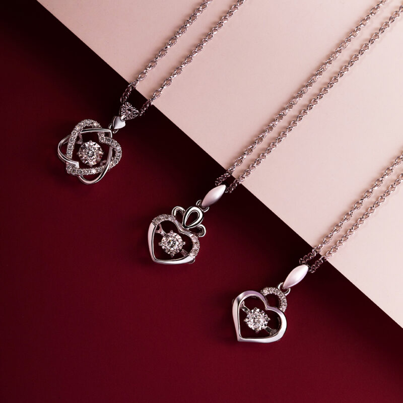 Entwined Diamond Loop Ring – Athea Jewellery