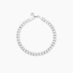 lazo diamond white gold bracelet